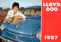 Preview: Lloyd 600 Modelprogram 1957 Carbrochure (10013)
